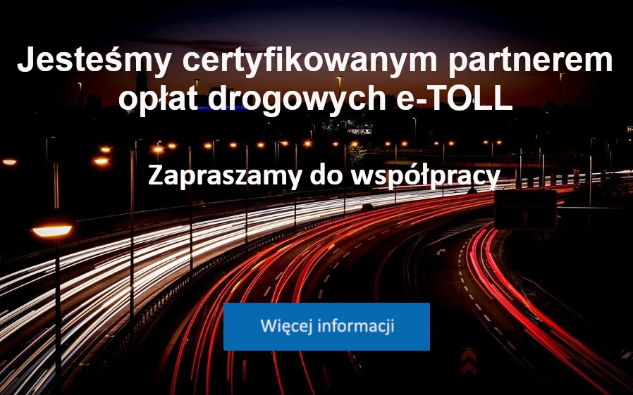 Jesteśmy certyfikowanym partnerem e-TOLL ABC TRACK